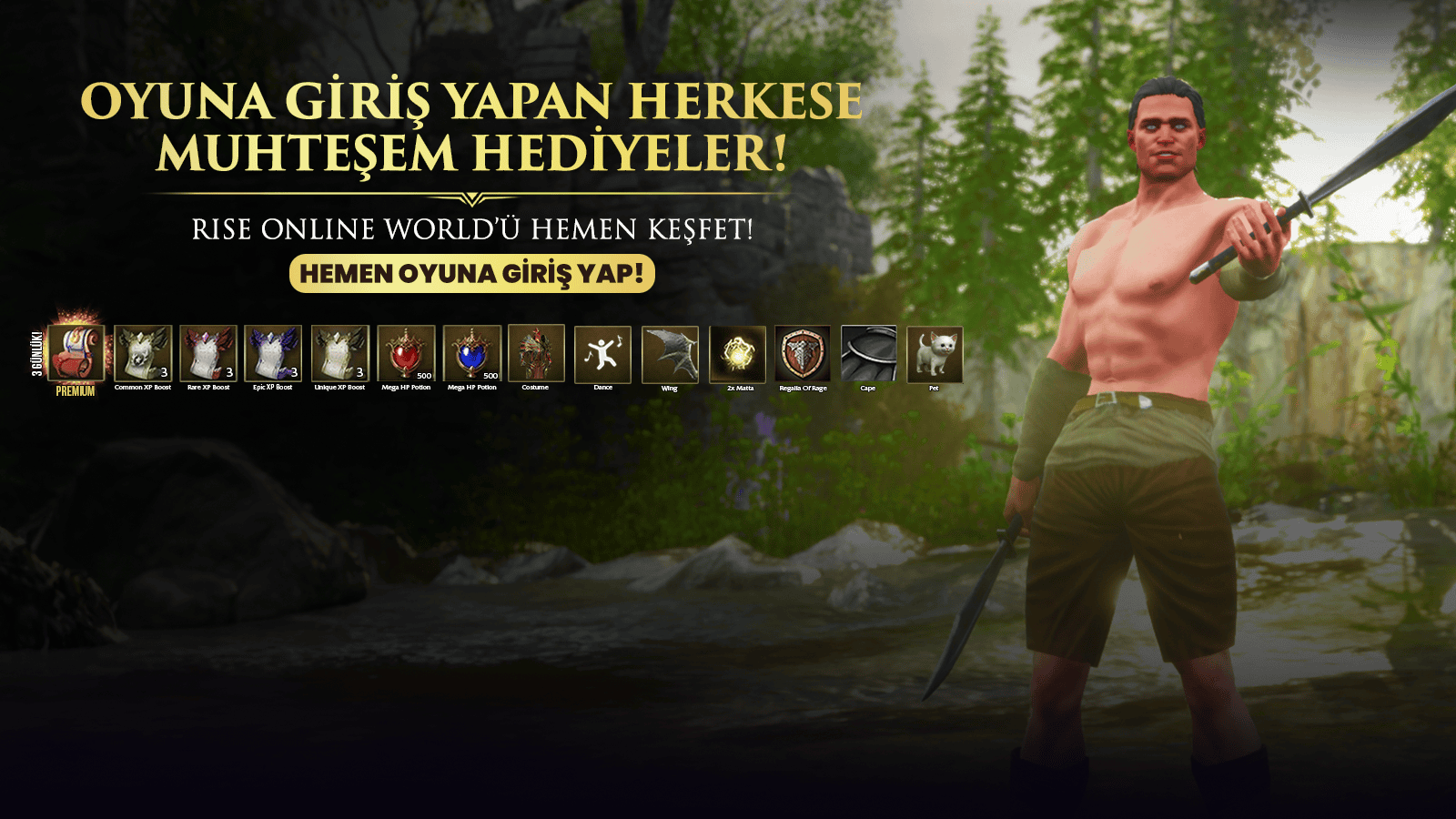 Yeni Kayıt Olan Kullanıcılarımıza Muhteşem Hediyeler!