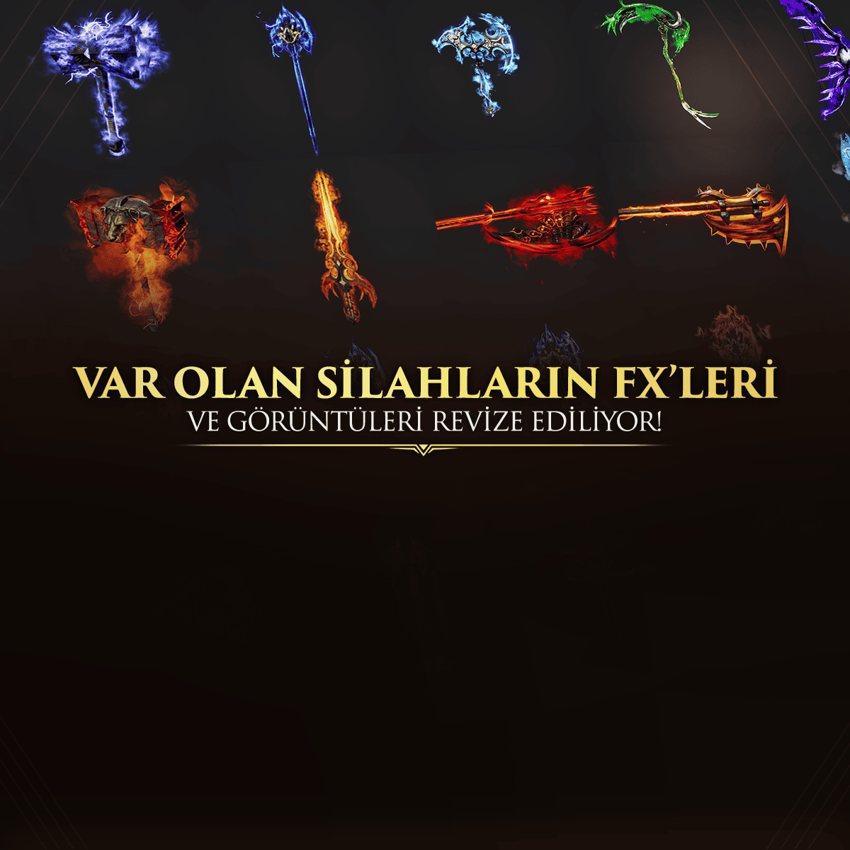 Var Olan Silahların Görselleri Düzenleniyor!